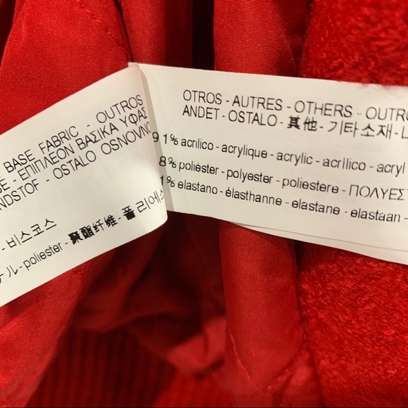 ZARA Women’s Wool Bomber Jacket - Picture 7 of 10